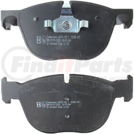 Zimmermann 24170 195 1 Disc Brake Pad for BMW
