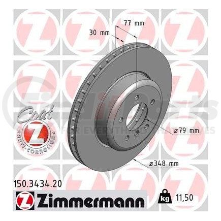 Zimmermann 150343420 Disc Brake Rotor