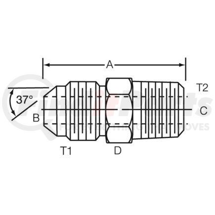 Dayco 143733 HYD ADAPTER