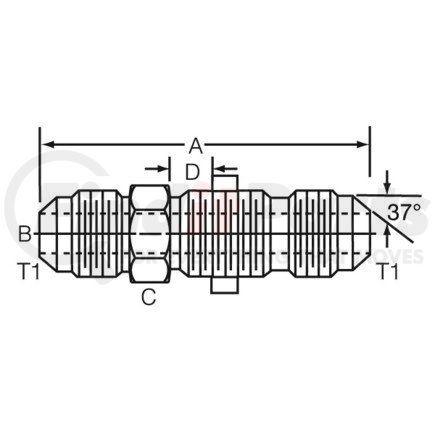 Dayco 144580 HYD ADAPTER