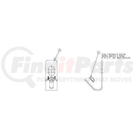 Haldex 42710580 ABA Bracket Kit
