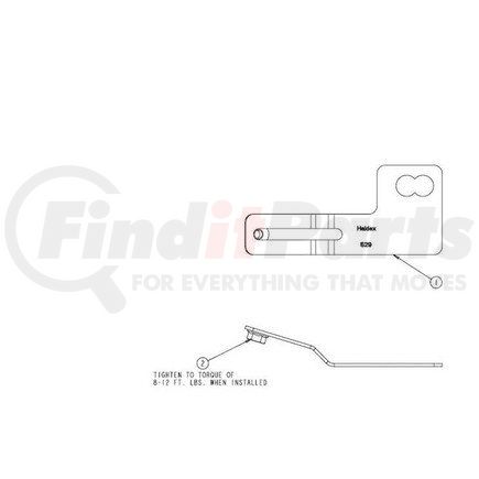 Haldex 42710601 ABA Bracket Kit
