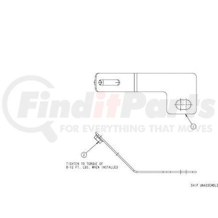 Haldex 42710605 ABA Bracket Kit