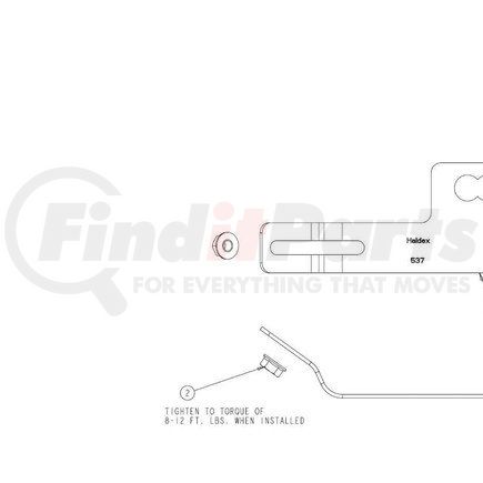Haldex 42710608 ABA Bracket Kit