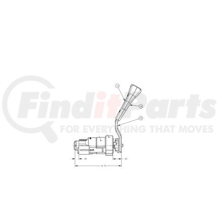 Haldex KN20545 Vlvhand Cntrl