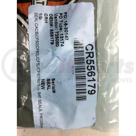 SKF CR556179 ''SEAL CACB|CF50|CF60|JCF5|JCF6|TR01| -|- SKF SEALS, PROGRAM''