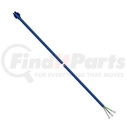 Phillips Industries 36-9200-2484 Trailer Harness - Mid Turn, Incandescent, Offset Mount, 24" Roadside, 84" Curbside