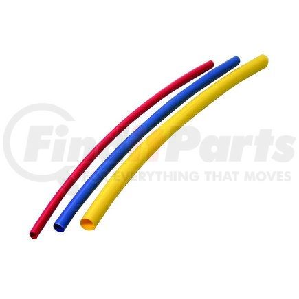 Phillips Industries 6-104C Heat Shrink Tubing - Single Wall, 16-14 ga., Blue, Six/ 6" Pcs., Clamshell