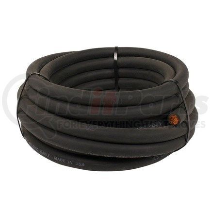 Phillips Industries 3-510-100 Battery Cable - 1/0 ga., Spool, 100 ft., 133 x 21 Stranding, Black Jacket, 0.585 O.D.