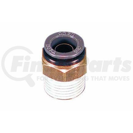 Phillips Industries 12-93046 QWIK-FIT™ Composite Fitting - Male Connector Push Lock, 1/4" Tube - 3/8" Pipe