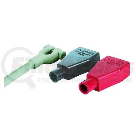 Phillips Industries 8-7126 Terminal Protector - Straight Clamp, 3/0 and 4/0 Gauge, Red
