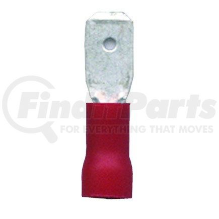 Phillips Industries 1-53216 Slip-On Terminal - 12-10 ga., .250" Female, PVC, Yellow, Polybag, 100 pcs.