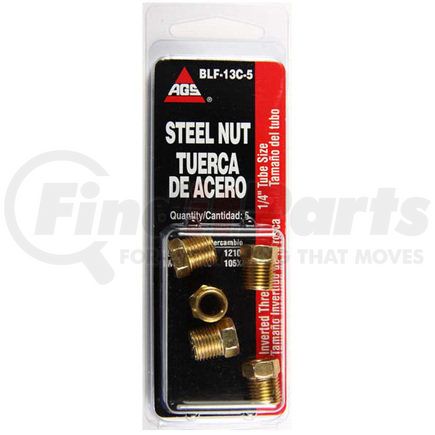 AGS Company BLF13C5 Brake Line Fitting