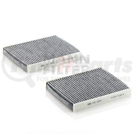 MANN+HUMMEL Filters CUK2533-2 Cabin Filter - Carbon Act