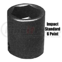 K-Tool International KTI-33118 1/2in. Drive Standard 6 Point Impact Socket 9/16in.