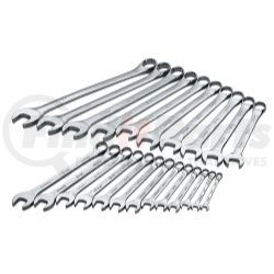 SK Hand Tool 86225 12 Pt Metric Combination Wrench Set, 23 Pc