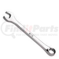 SK Hand Tool 88208 Combination Regular Full Polish 6 Pt Wrench, 1/4"