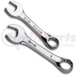 SK Hand Tool 88030 Short Full Polish 12Pt Combination Wrench, 15/16"