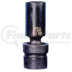 K-Tool International KTI-38515 1/2in. Drive Swivel 6 Point Impact Socket 15mm