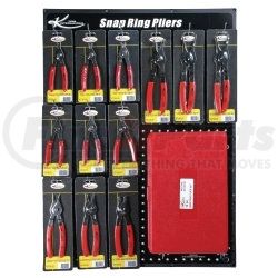 K-Tool International KTI-0821 Snap Ring Pliers Display Board