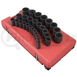 Sunex Tools 4695 29 Pc. 3/4" Drive SAE Deep Impact Socket Set