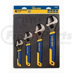 Vise Grip 2078706 4 Piece Adjustable Wrench Tray Set