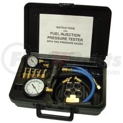 SG Tool Aid 33980 Fuel Injection Pressure Tester with Two Gages in Molded Plastic Storage Case