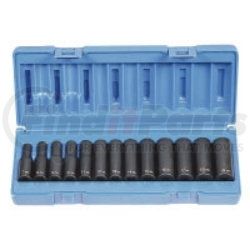 Grey Pneumatic 1213MD 3/8" Drive 13 Piece Deep Metric Set