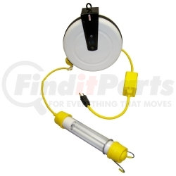 General Industrial Manufactures 3313-4000 Stubby™ 13 Watt Fluorescent Light Reel with 40' Cord