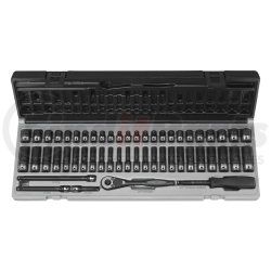 Grey Pneumatic 89653CRD 53 Pc. 1/4" Drive 6 Point SAE & Metric Standard and Deep Duo-Socket Set