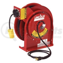 Lincoln Industrial 91030 Heavy Duty Power Cord Reel, 16 AWG, 50'