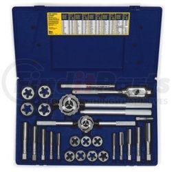 Hanson 97094 25 Piece Fractional Tap and Hexagon Die Set