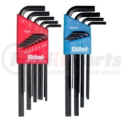 Eklind Tool Company 10222 Eklind 10222 .05-3/8" & 1.5-10MM 22Pc. Metric & SAE Hex Key Set