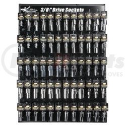 K-Tool International KTI-0807 3/8" Drive Sockets Display Board