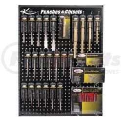 K-Tool International KTI-0831 Punches and Chisels Display Board