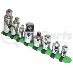 SK Hand Tool 4518 SuperKrome® Universal/Adapter Set 8 Pc