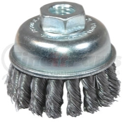 K-Tool International KTI-79220 2-3/4in. X-Coarse Knotted End Wire Cup Brush