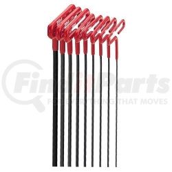 Eklind Tool Company 53198 8 Piece 9" Cushion Grip SAE T-Handle Hex Key Set