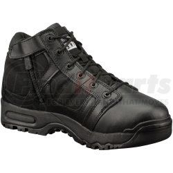 The Original Swat Footwear Co 1231-BLK-9.5 5" Non Visible Air (N.V.A.) Shoe with Side Zipper, Size 9.5