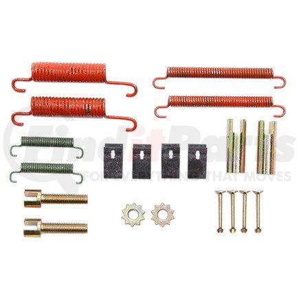 Raybestos H7308 DISC PARKING BRAKE DRUM IN HAT HARDWARE KIT