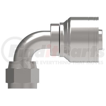 Weatherhead 06Z664 Eaton Weatherhead Z Series Crimp Hose Fittings JIC 37 Female Swivel 90 Elbow