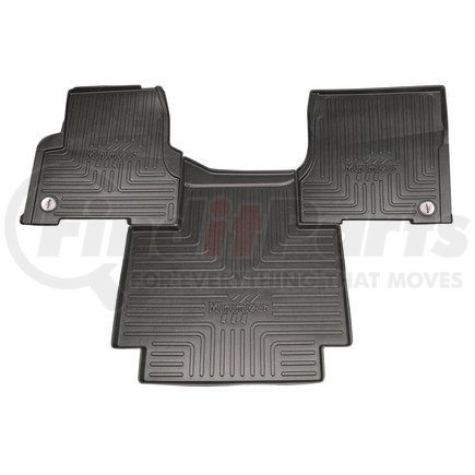 Minimizer FKVOLVO1AB Floor Mats - Black, 3 Piece, Auto Transmission, Front, Center Row, For Volvo