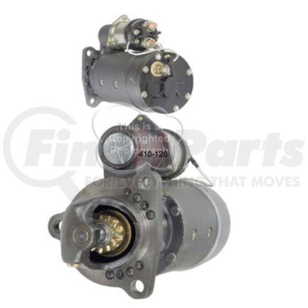 J&N 410-12060 Starter 24V, 12T, CW, DD, Delco 42MT, 7.8kW, New, Premium