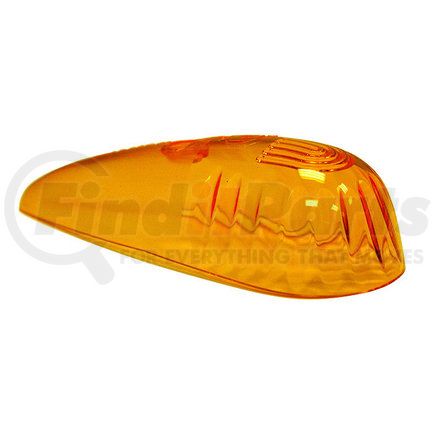 Peterson Lighting 118-15A Replacement Lens - for Cab Marker Light, Amber, Acrylic