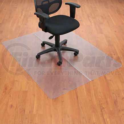 Aleco 130093 Interion&#174; Office Chair Mat for Hard Floor - 36"W x 48"L - Straight Edge