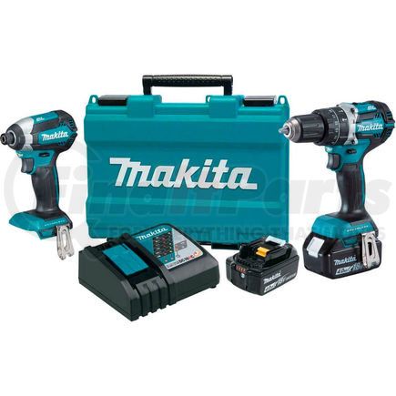 Makita XT269M Makita&#174; XT269M 18V Brushless Cordless Hammer Drill & Impact Driver Combo Kit 4.0Ah