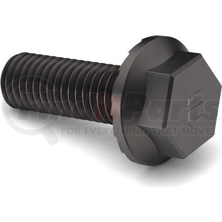 Earnest 824125P 5/16-18 x 1-1/4" Hex Serrated Flange Locking Screw - 120M PSI - Steel - Zinc Clear - UNC - Pkg of 50