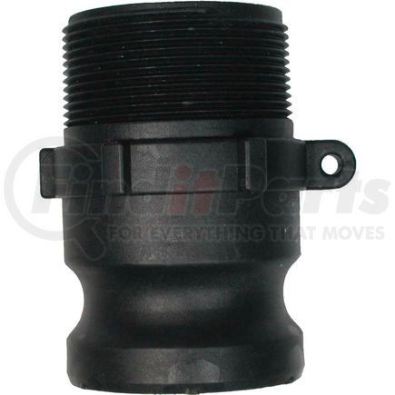 BE Power Equipment 90.725.112 1-1/2" Polypropylene Camlock Fitting - Male Coupler x MPT Thread