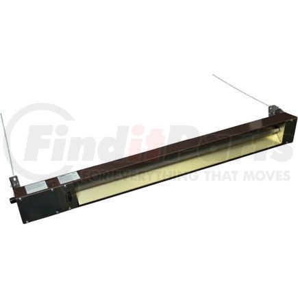 TPI OCH46120VE TPI Indoor/Outdoor Quartz Electric Infrared Heater OCH-46-120VE 120V 1500W - Brown