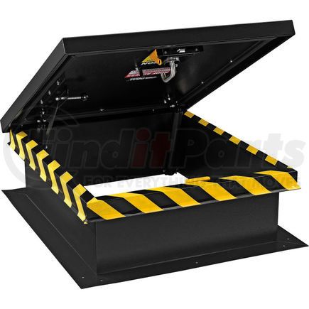 Global Industrial 713150 Global Industrial™ Galvanized Powder Coated Steel Roof Hatch, 30"L x 36"W